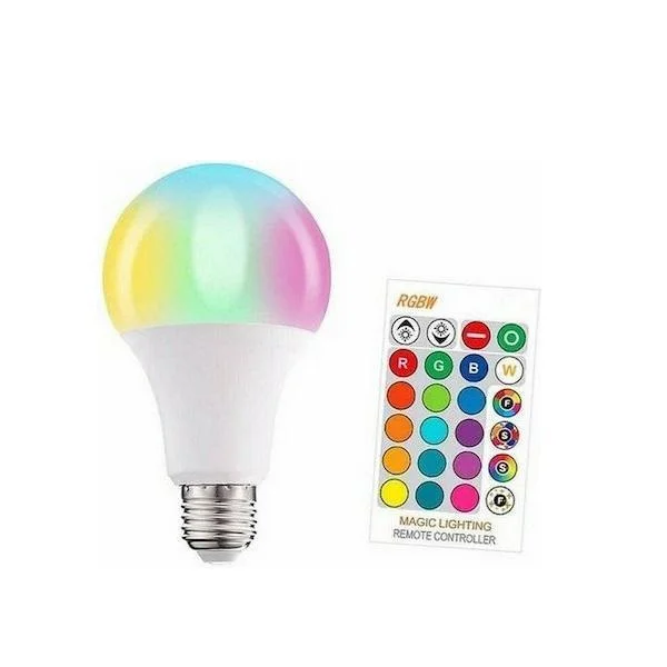 Φωτογραφία προϊόντος: OEM Λάμπα LED για Ντουί E27 RGB 900lm