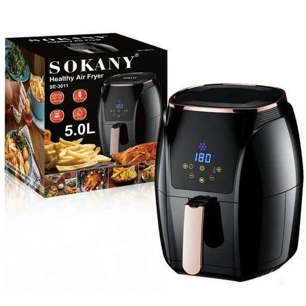Φωτογραφία προϊόντος: OEM Φριτέζα Αέρος 5L 1500W SOKANY SE-3011 Μαύρο