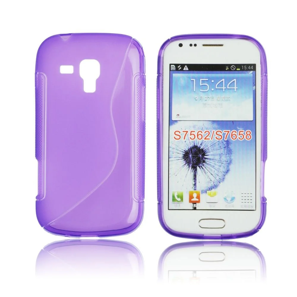 Φωτογραφία προϊόντος: Θήκη Back Cover S-Line για Samsung Galaxy Trend S7562S7560 (Μωβ)