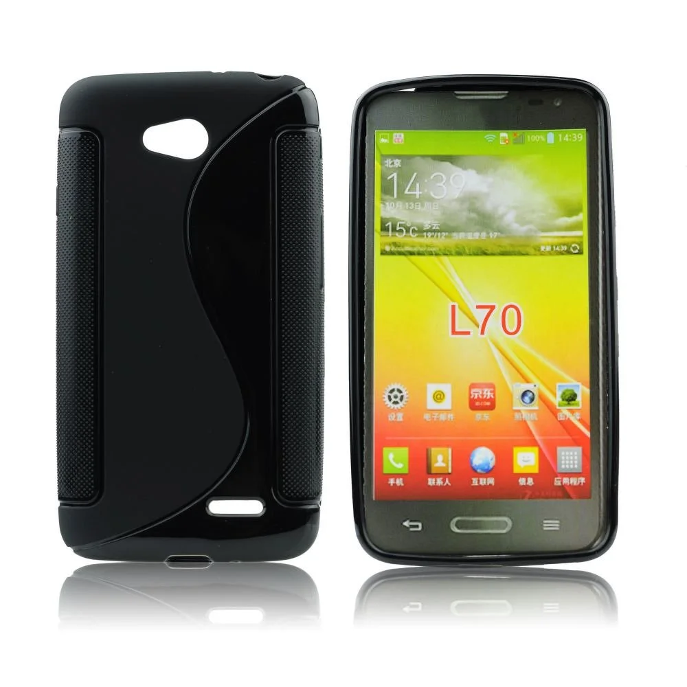 Φωτογραφία προϊόντος: ΟΕΜ Θήκη Back Cover S-Line για LG L70/L65 (Μαύρο)