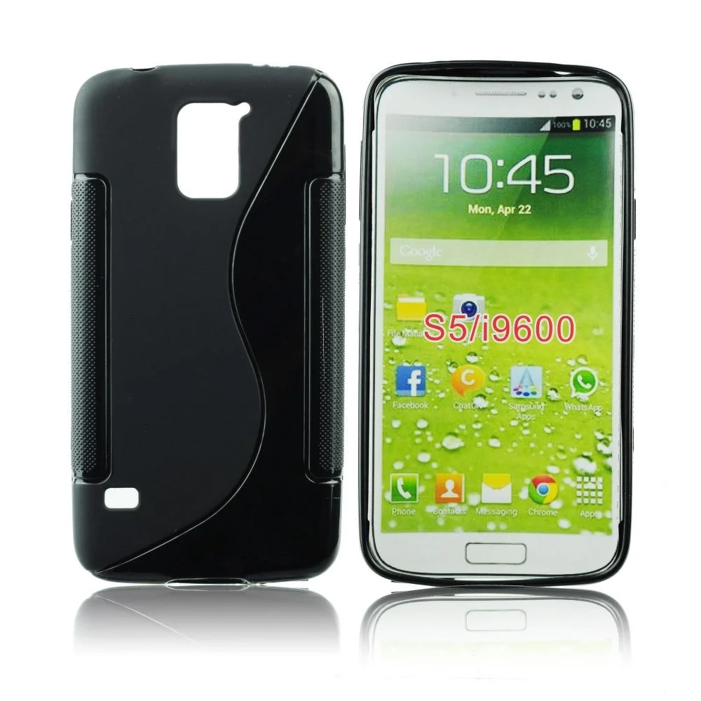Φωτογραφία προϊόντος: Θήκη Back Cover S-Line Forcell για Samsung Galaxy S5 (Μαύρο)