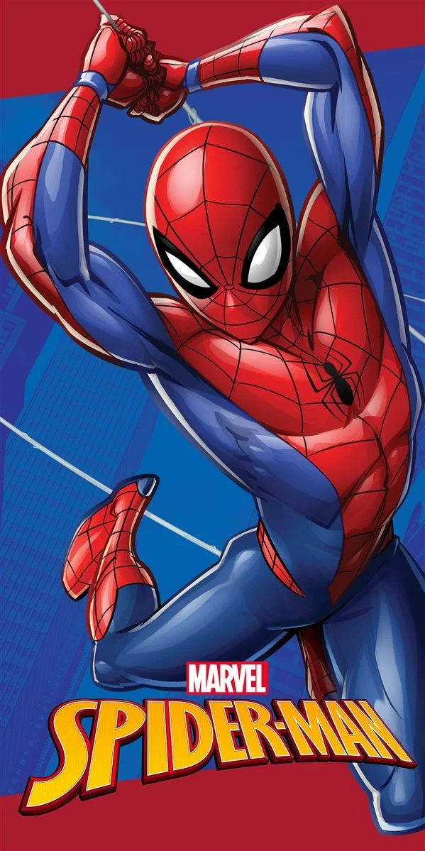 Φωτογραφία προϊόντος: Πετσέτα Θαλάσσης Quick Dry Marvel Spider-Man 184 70X140 Blue 100% Microfiber