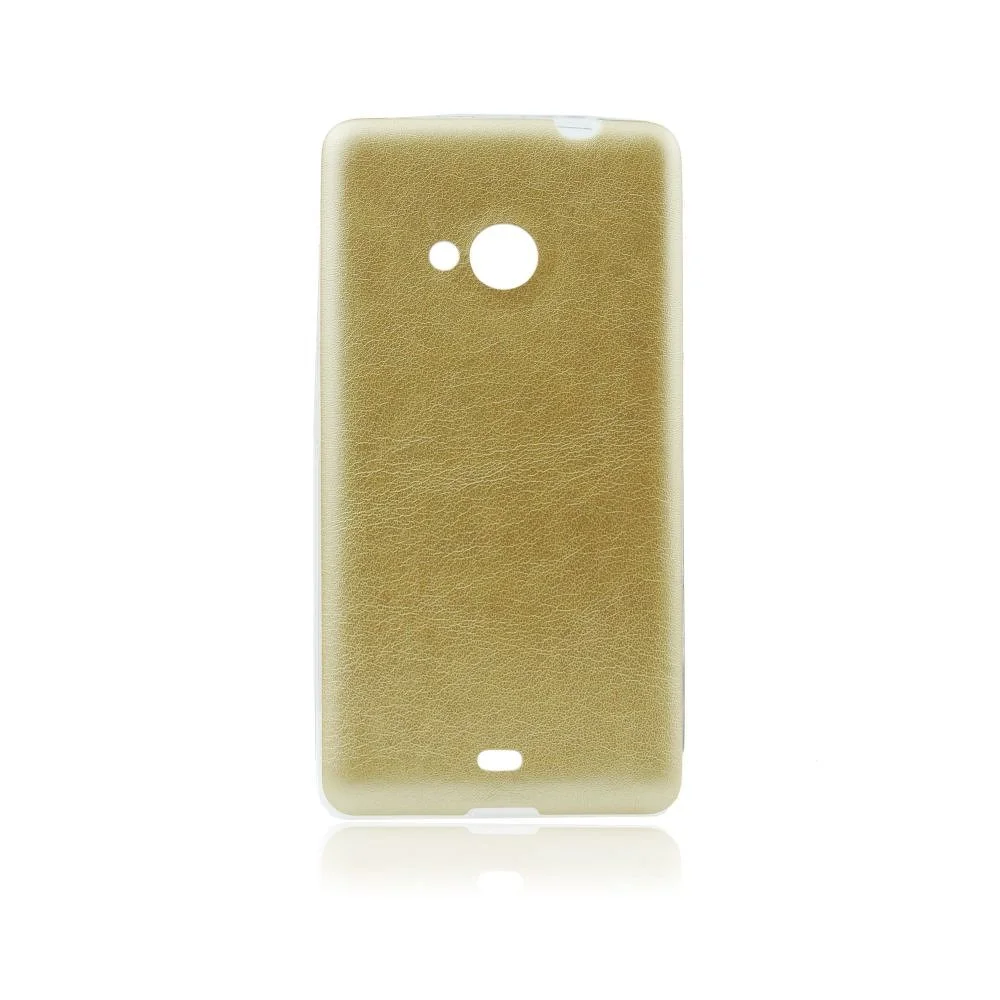 Φωτογραφία προϊόντος: Θήκη Back Cover Jelly Case Leather FORCELLγια Samsung Galaxy XCOVER 3 (Χρυσό)