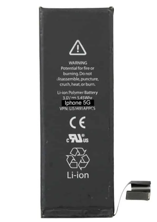 Φωτογραφία προϊόντος: UNBRANDED High Copy Μπαταρία για iPhone 5G, Li-ion 1440mAh