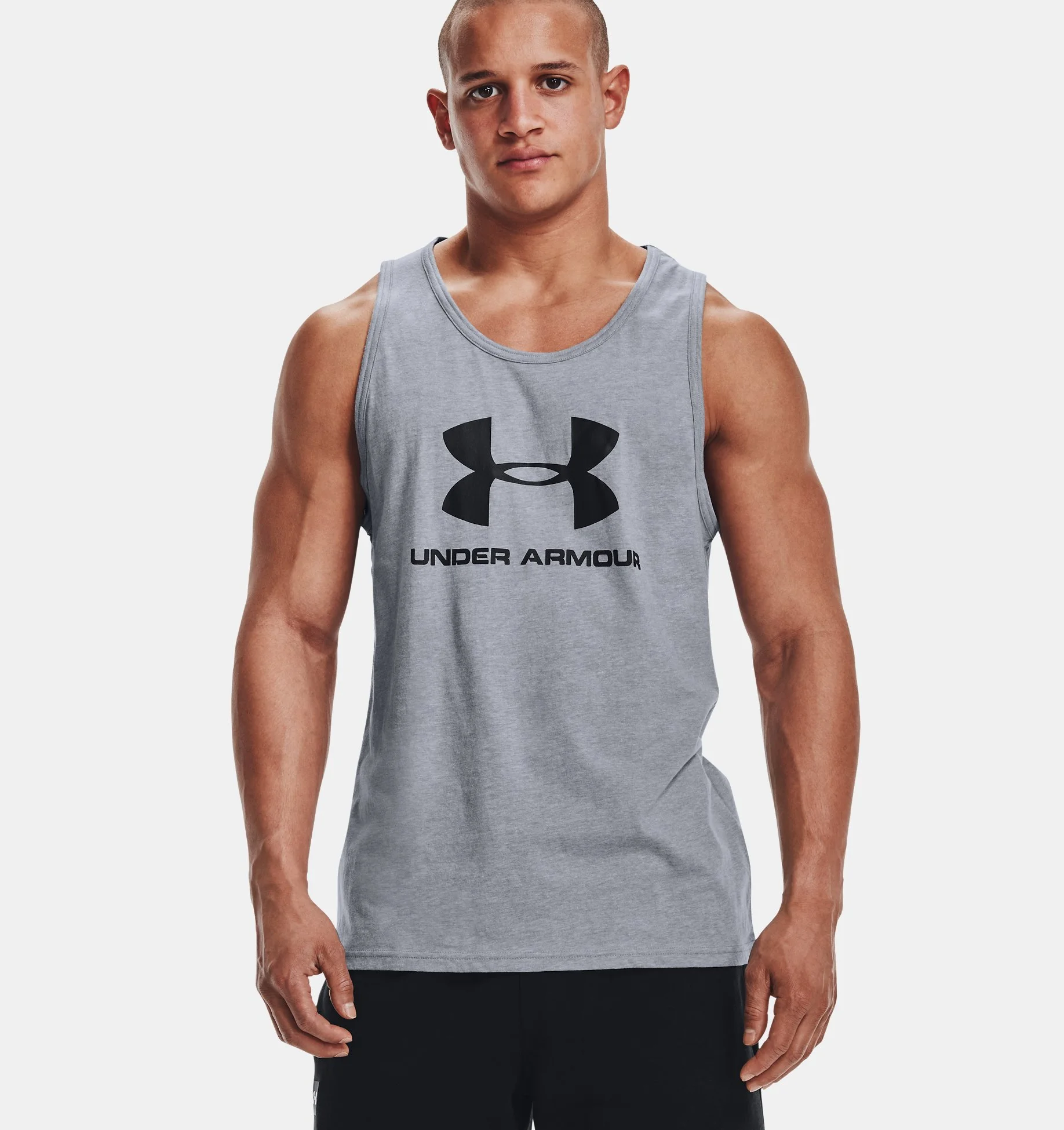 Φωτογραφία προϊόντος: Under Armour Ανδρική Αμάνικη Μπλούζα Γκρι