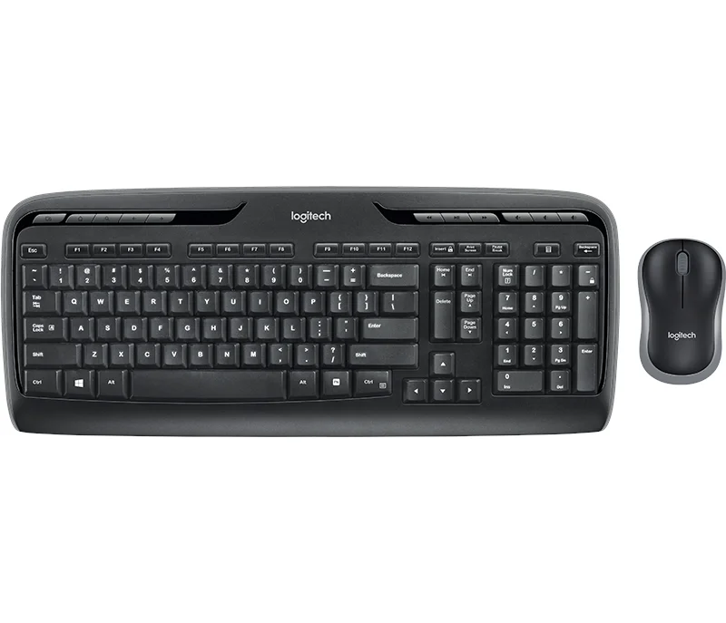 Φωτογραφία προϊόντος: Logitech Desktop MK330 Wireless [US] black