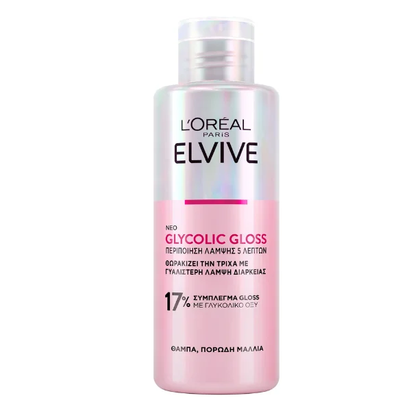 Φωτογραφία προϊόντος: L'Oreal Elvive Glycolic Gloss Rinse Off Conditioner 200ml