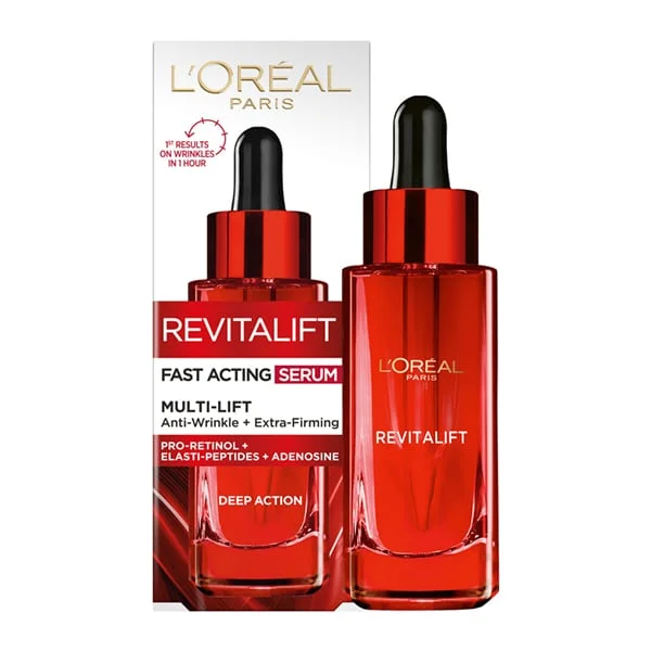 Φωτογραφία προϊόντος: L'Oreal Ορός Προσώπου Revitalift Fast Acting Serum 30ml