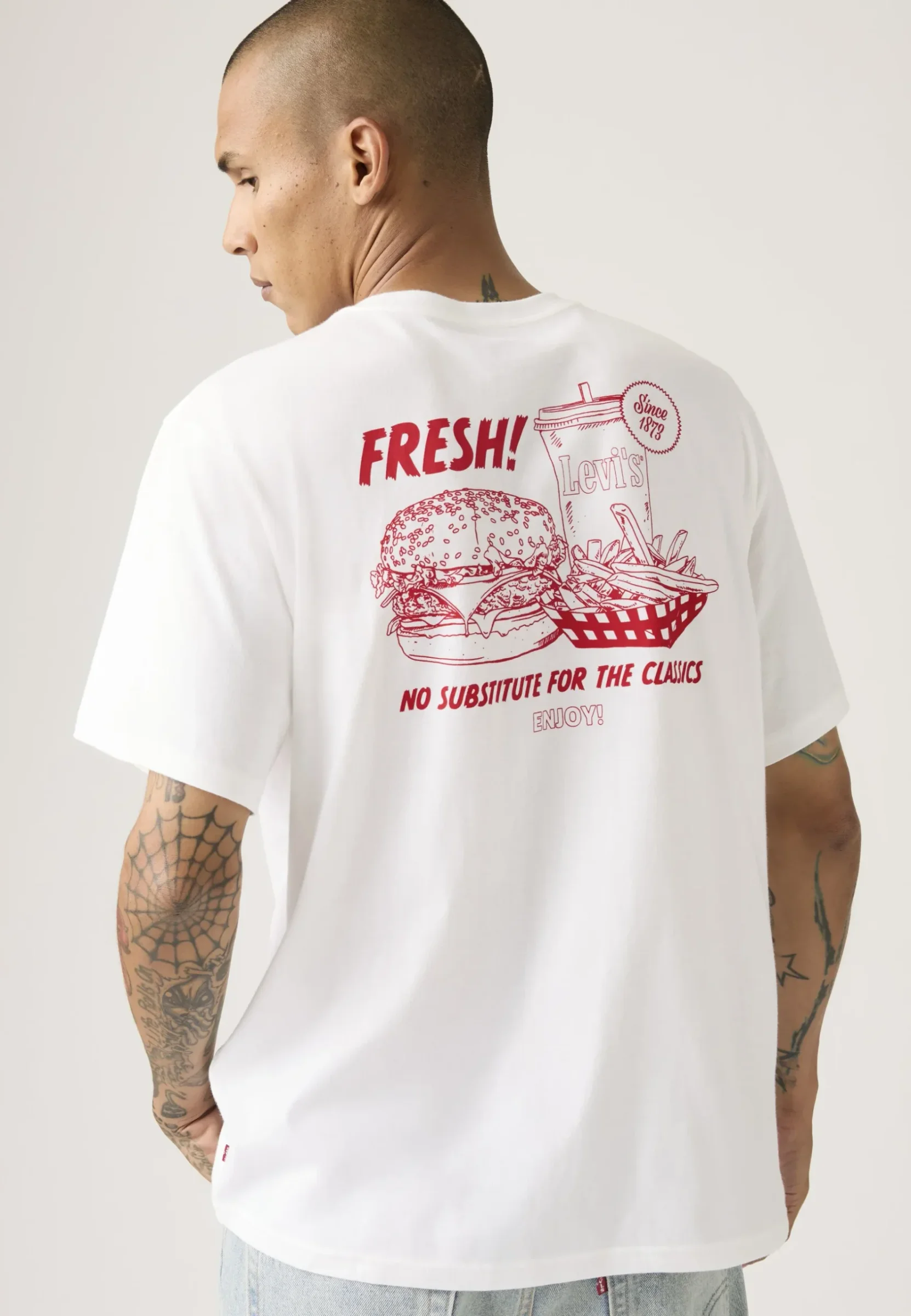 Φωτογραφία προϊόντος: LEVI'S LOGO RELAXED FIT T-SHIRT MEN LEVI'S ΚΟΚΚΙΝΟ- ΛΕΥΚΟ (16143-2462)