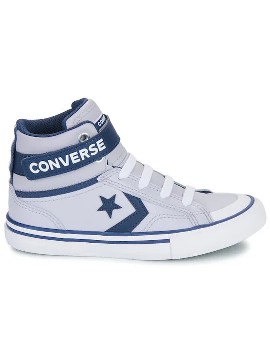 Φωτογραφία προϊόντος: Converse Pro Blaze Strap Leather - Grey/Navy/White