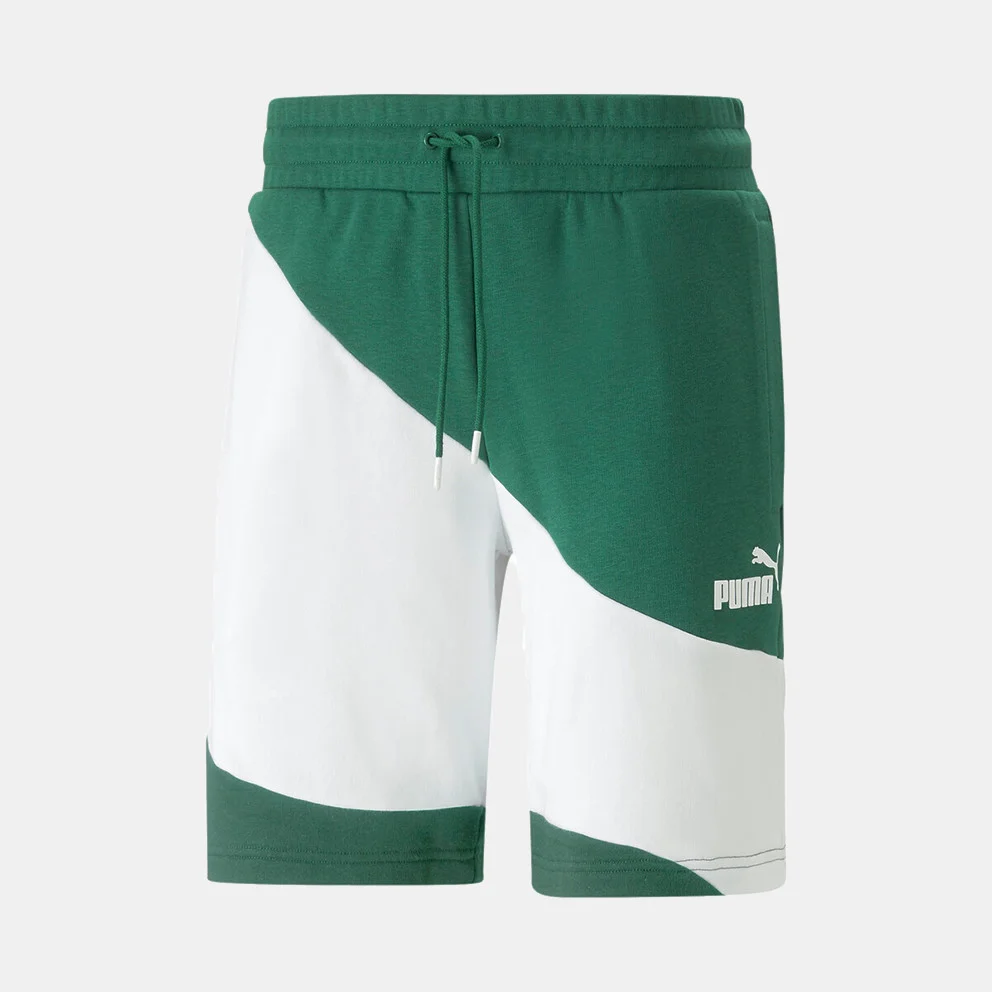 Φωτογραφία προϊόντος: Puma Power Cat Shorts 9" Tr Αντρικό Σορτς Λευκό / Πράσινο