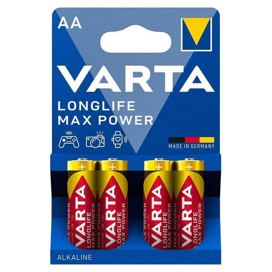 Φωτογραφία προϊόντος: Varta Battery Stylus AA Alkaline Longlife Max Power 4 Pcs