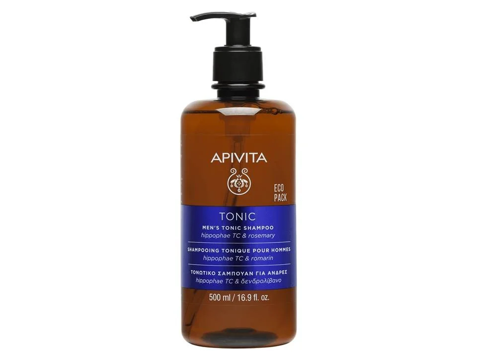Φωτογραφία προϊόντος: Apivita Men s Tonic Shampoo Hippophae TC +amp; Δενδρολίβανο 500ml