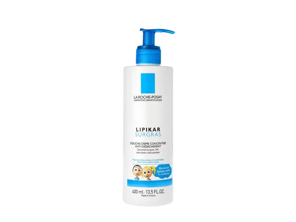 Φωτογραφία προϊόντος: La Roche Posay Lipikar Surgras Kαθαριστικό Για Πρόσωπο & Σώμα Για Το Ξηρό Δέρμα 400ml
