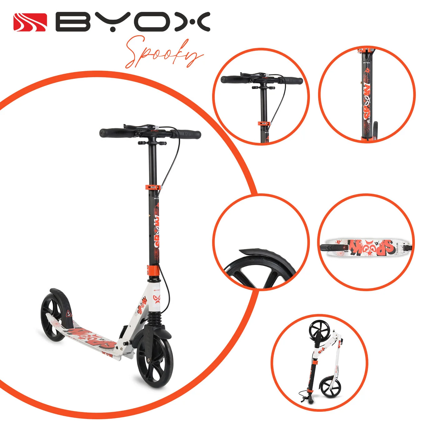 Φωτογραφία προϊόντος: BYOX - Scooter Spooky white - 3800146225667