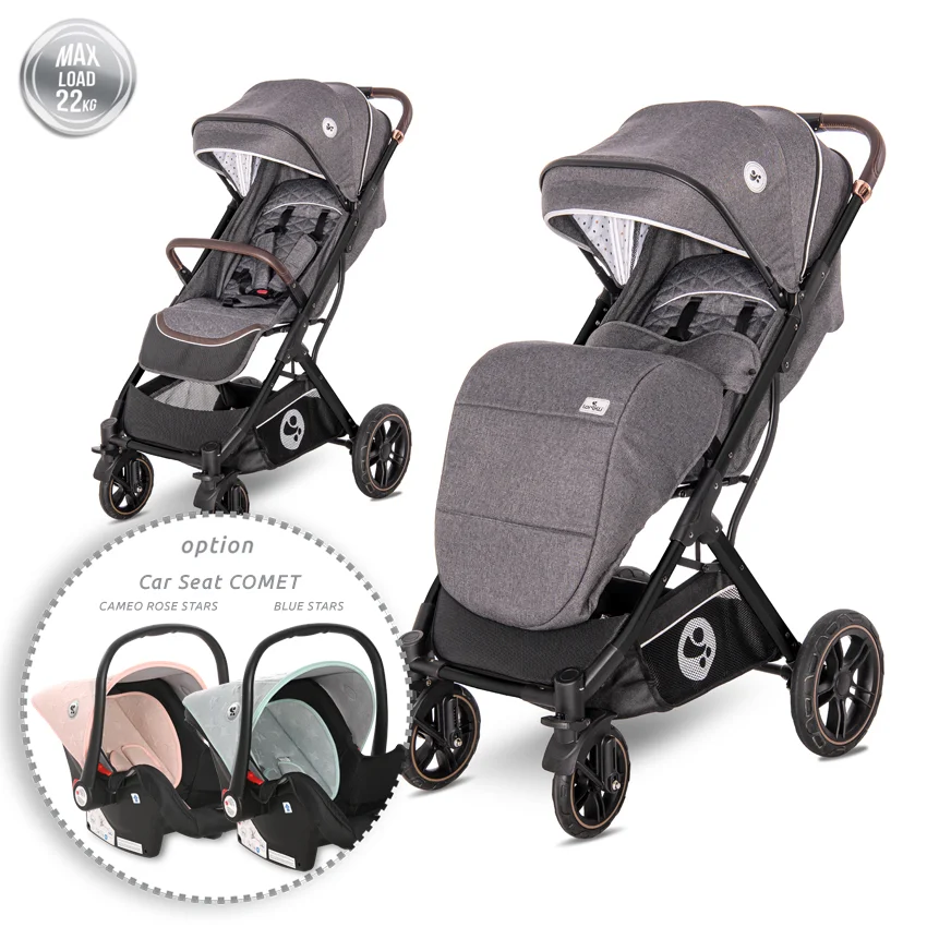 Φωτογραφία προϊόντος: LORELLI - BABY STROLLER STORM STEEL GREY - 10021692184
