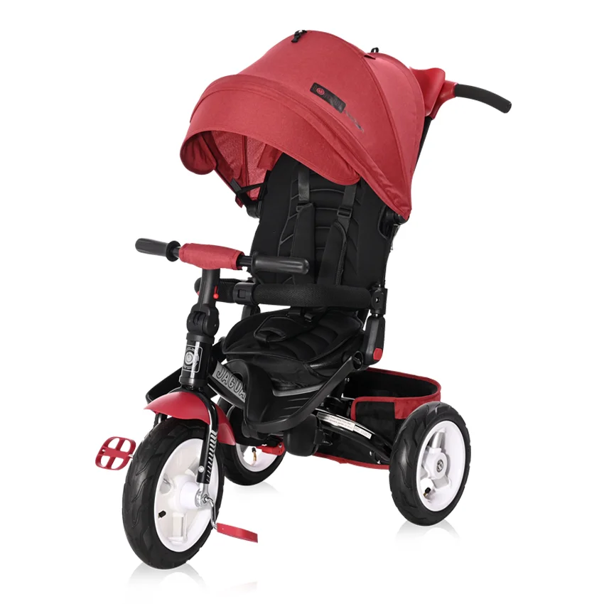 Φωτογραφία προϊόντος: LORELLI - CHILDREN TRICYCLE JAGUAR AIR RED + BLACK LUXE - 10050392103