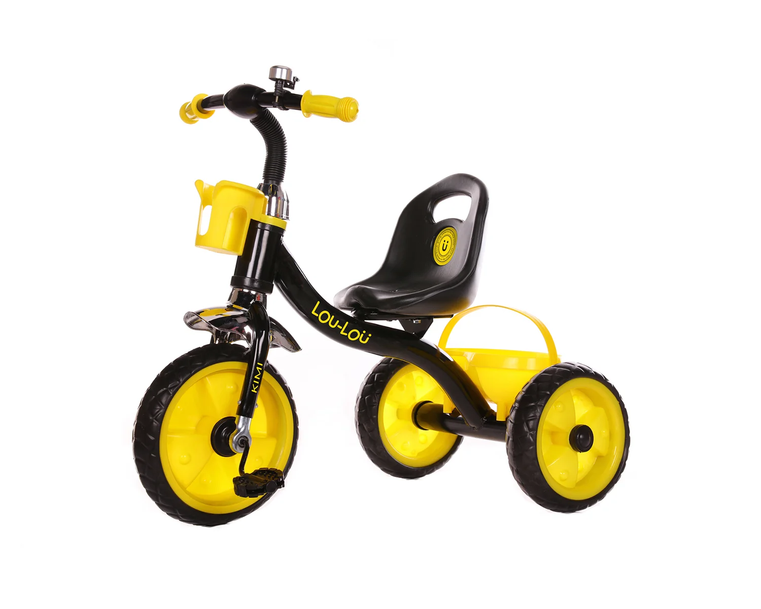 Φωτογραφία προϊόντος: Kikka Boo - Lou-Lou Tricycle Kimi Black-Yellow - 31006020123