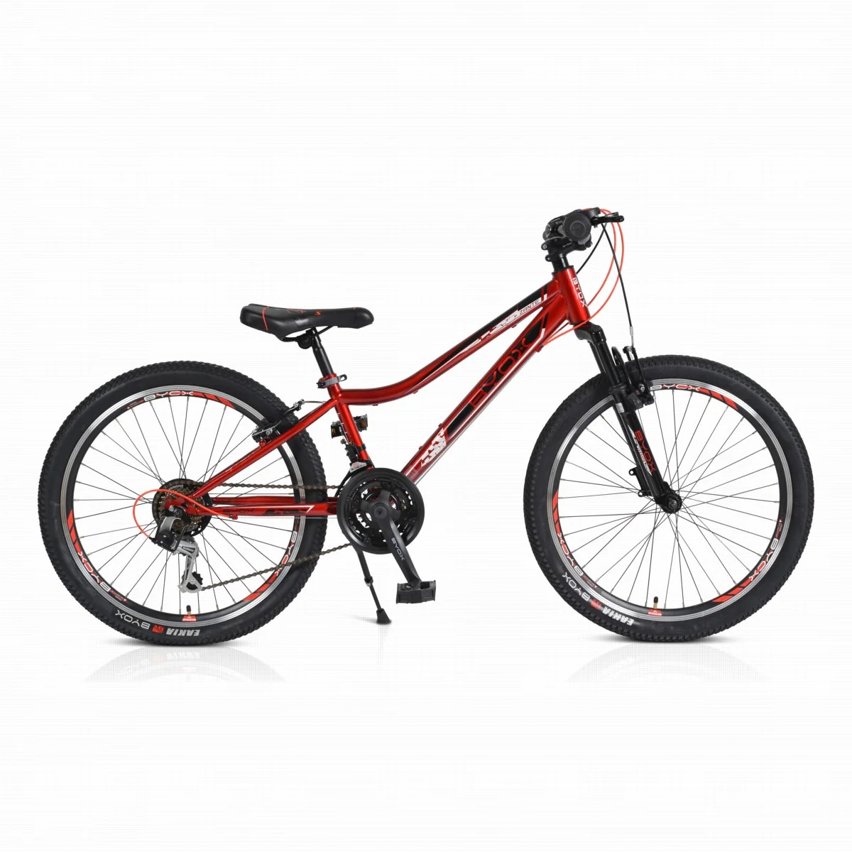 Φωτογραφία προϊόντος: BYOX - Bicycle 24“ Zante red - 3800146202095