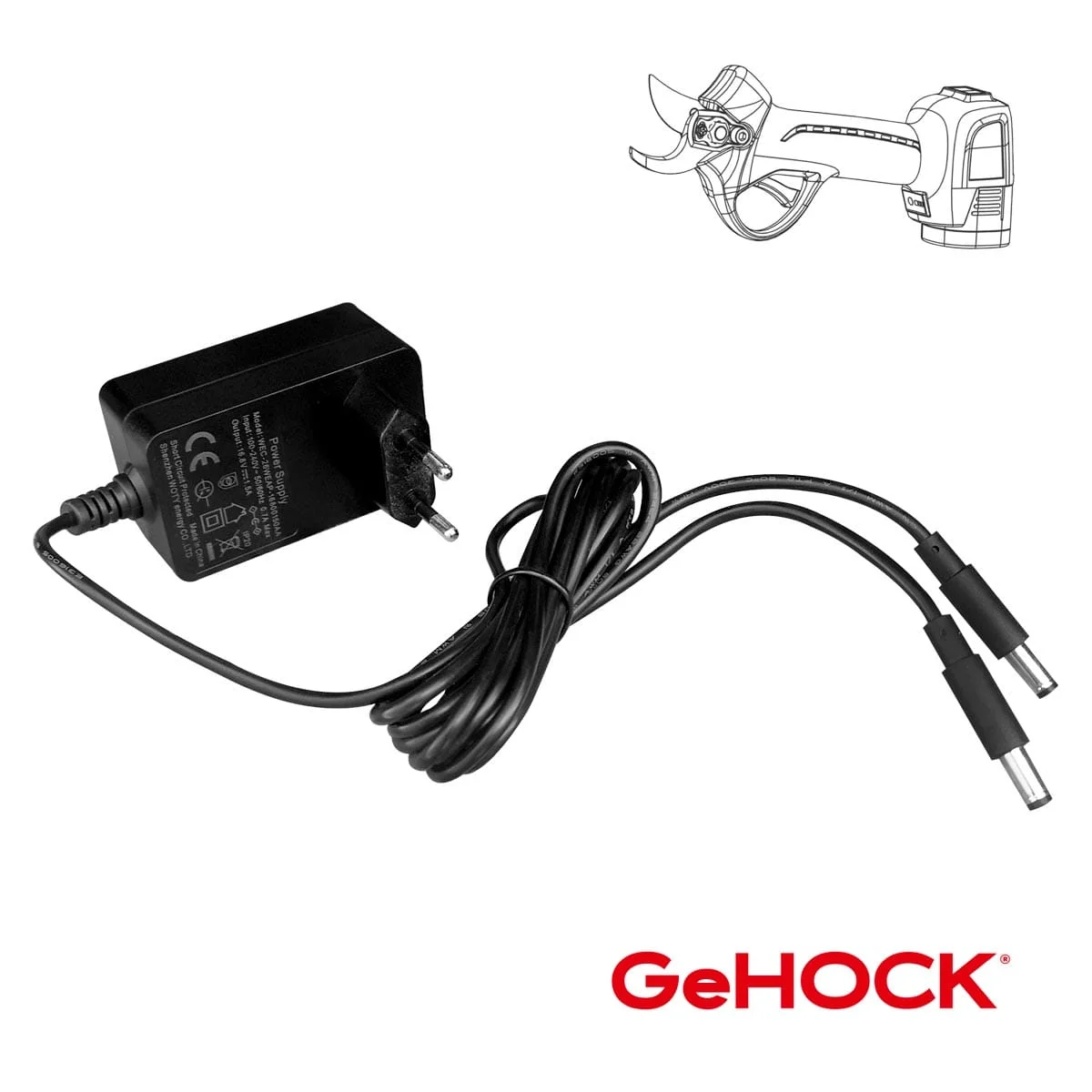 Φωτογραφία προϊόντος: Διπλός φορτιστής GeHOCK | GeHOCK | CHCP500