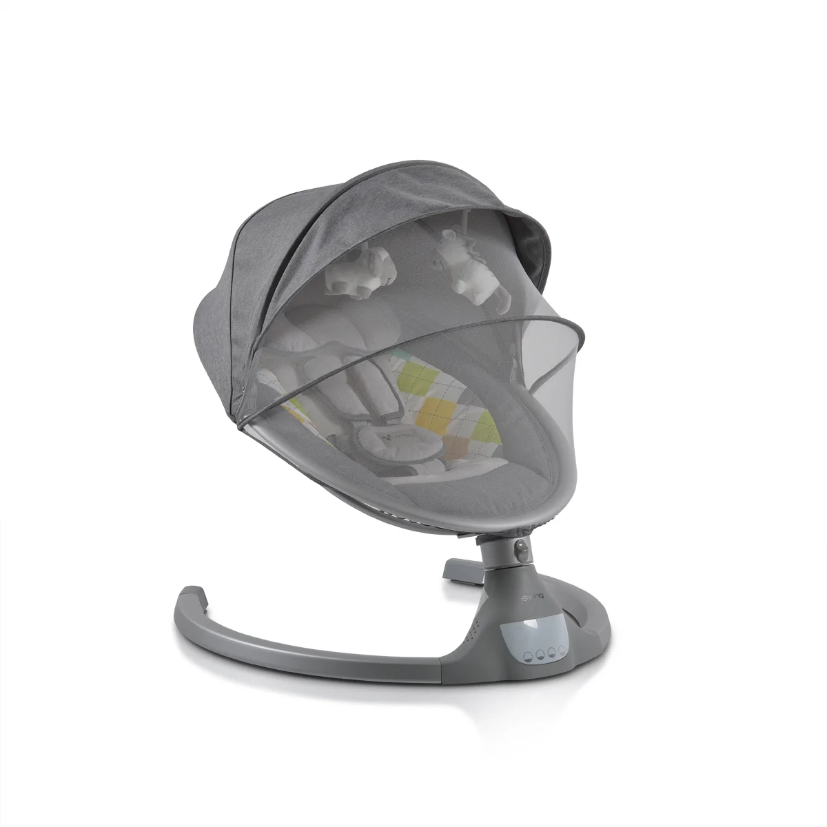 Φωτογραφία προϊόντος: CANGAROO - Electric swing iSwing light grey - 3800146248116