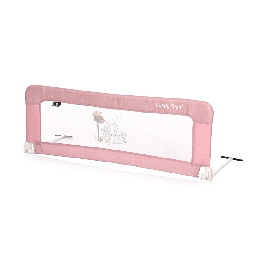 Φωτογραφία προϊόντος: LORELLI - BABY BED RAIL SAFETY NIGHT BEIGE ROSE RABBITS - 10180032153