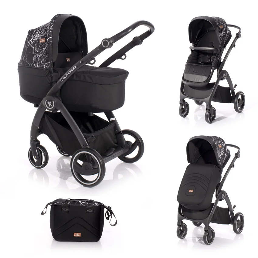 Φωτογραφία προϊόντος: LORELLI - BABY STROLLER CALIFORNIA BLACK MARBLE - 10021572098