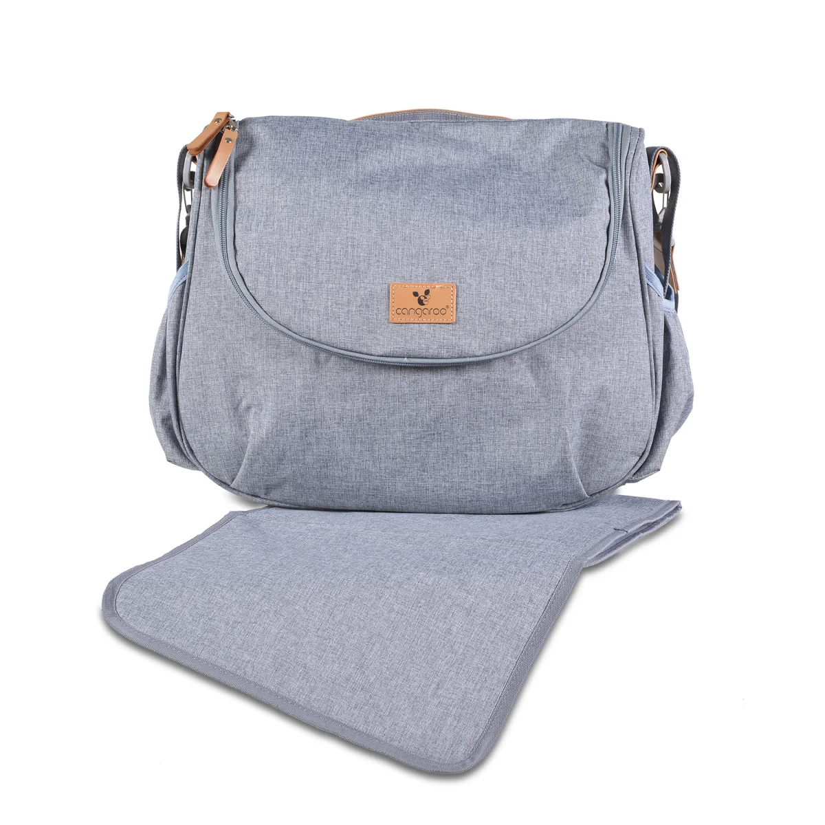 Φωτογραφία προϊόντος: CANGAROO - Mama bag Naomi grey - 3800146266912