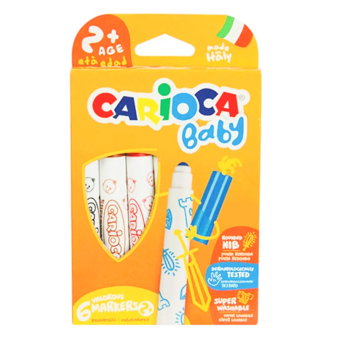 Φωτογραφία προϊόντος: ΜΑΡΚΑΔΟΡΟΙ CARIOCA TEDDY BABY 2+ JUMBO/ 6 42813