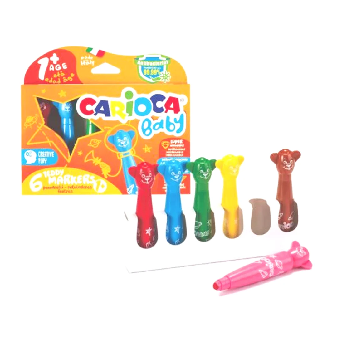 Φωτογραφία προϊόντος: ΜΑΡΚΑΔOΡΟΙ CARIOCA BABY 42815 6TEM.