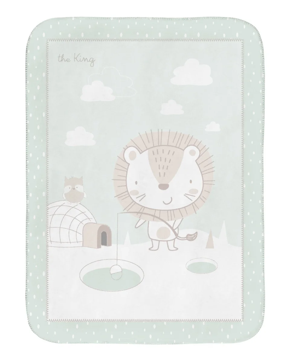 Φωτογραφία προϊόντος: Kikka Boo - Super soft blanket 110/140 cm Jungle King - 31103020124