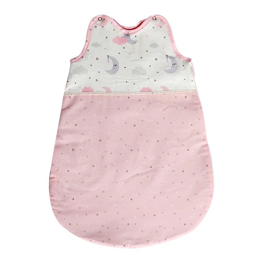 Φωτογραφία προϊόντος: LORELLI - SLEEPING BAG SUMMER 0-6M PINK MOONS + STARS - 20060125201R