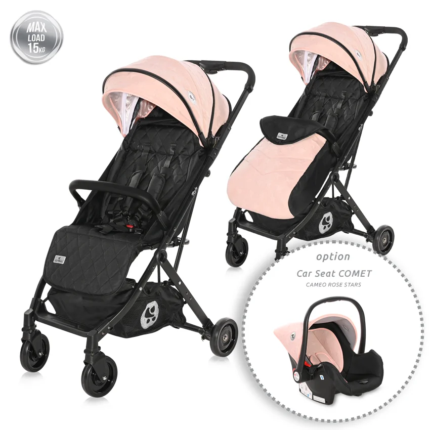 Φωτογραφία προϊόντος: LORELLI - BABY STROLLER MYLA CAMEO ROSE STARS - 10021592148