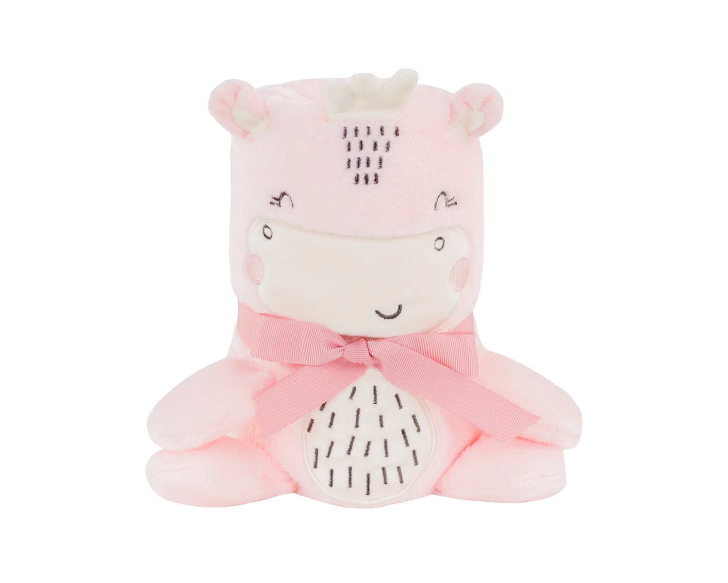 Φωτογραφία προϊόντος: Kikka Boo - 3D embroidery gift blanket Hippo Dreams - 31103020108