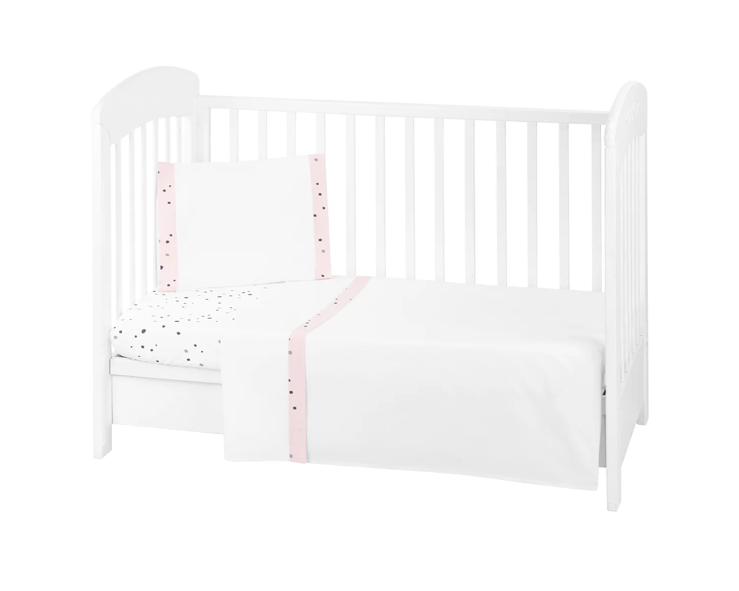 Φωτογραφία προϊόντος: Kikka Boo - Bedding set 3pcs EU style 60/120 Bear with me Pink - 41101030148