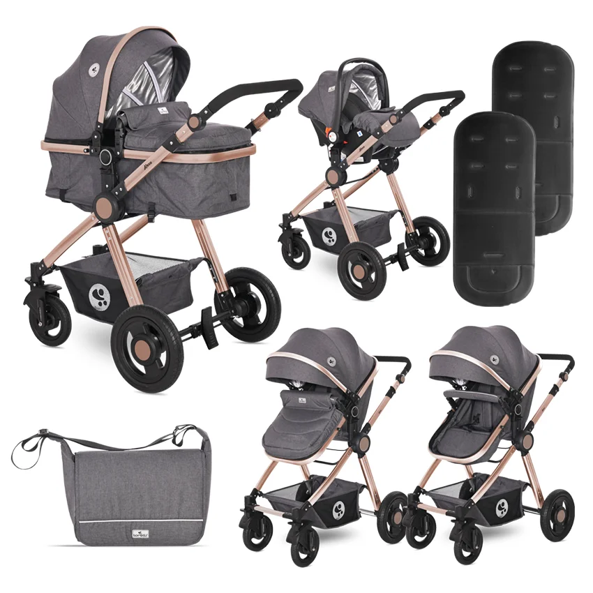 Φωτογραφία προϊόντος: LORELLI - BABY STROLLER ALEXA SET LUXE BLACK - 10021292186