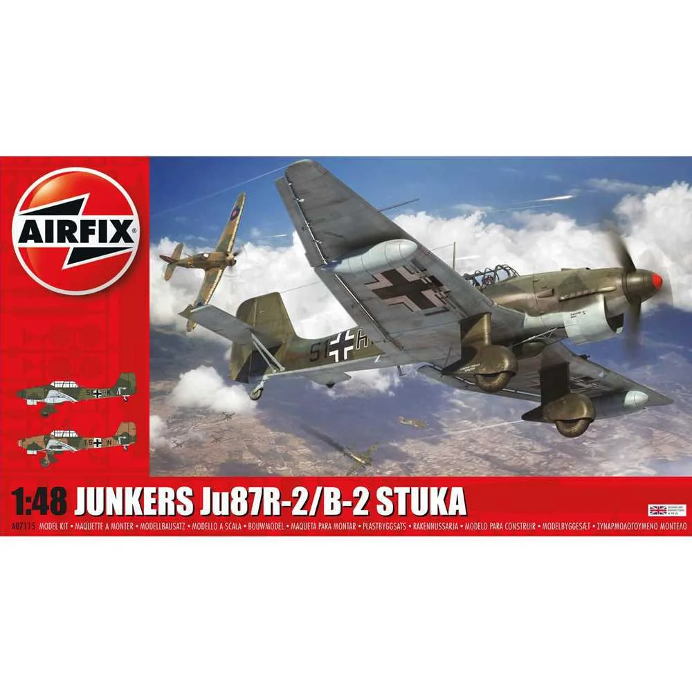 Φωτογραφία προϊόντος: Airfix 1/48 Junkers JU87B-2/R-2 (A07115) 24055