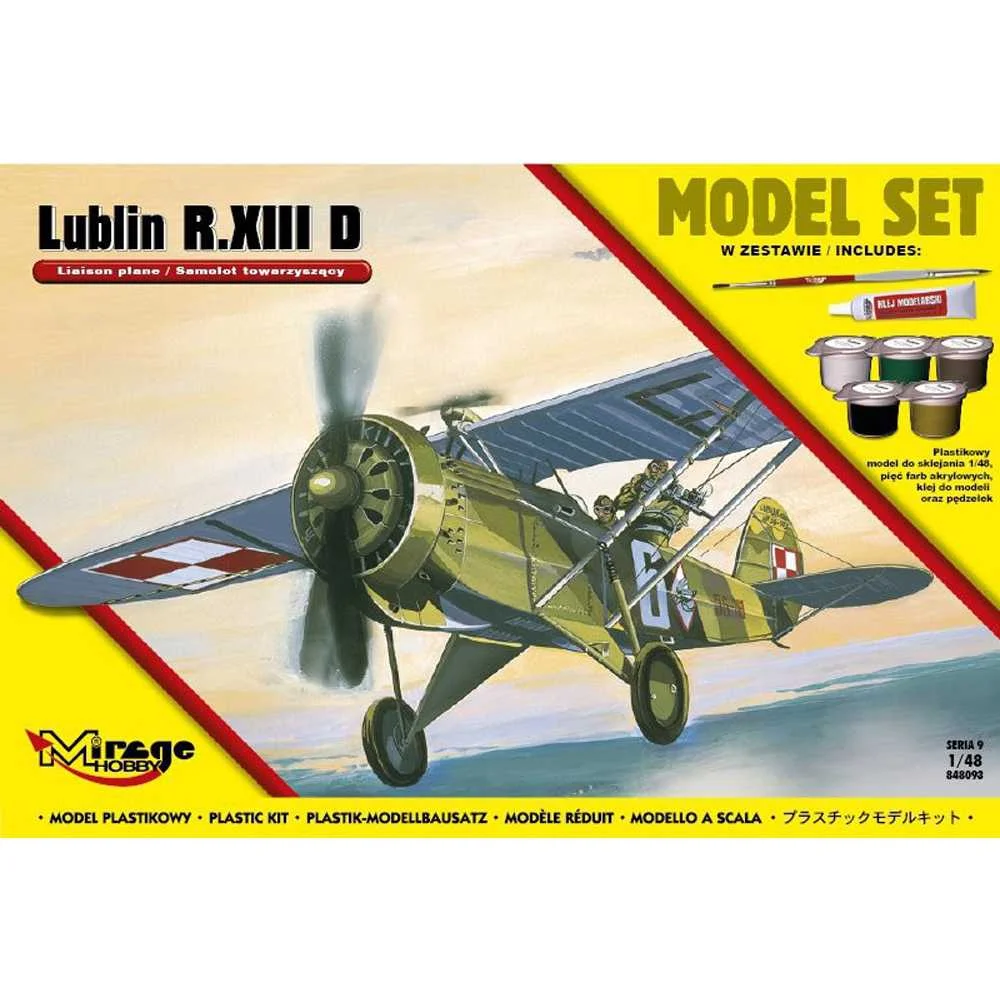 Φωτογραφία προϊόντος: Mirage 1/48 Lublin R.XIII D Polish Cooperation Plane (848093) 23971