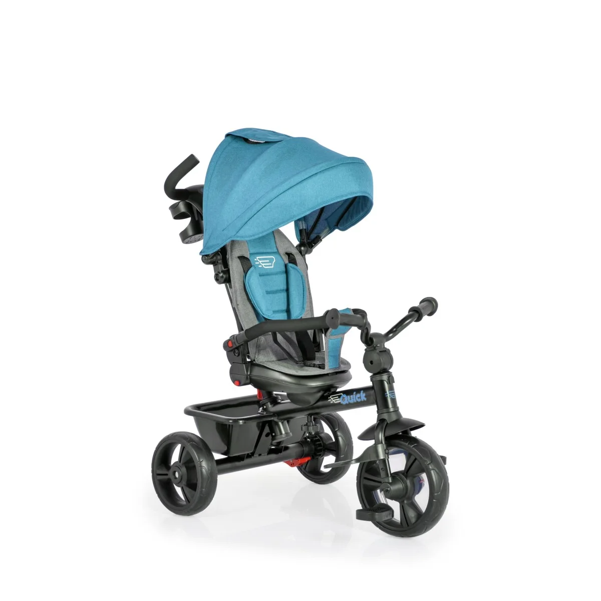 Φωτογραφία προϊόντος: BYOX - Tricycle Quick with adjust. backrest turquoise - 3800146231194