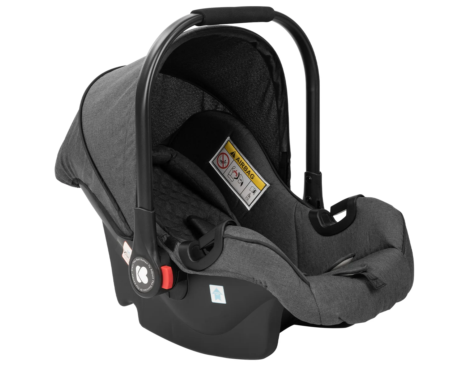 Φωτογραφία προϊόντος: Kikka Boo - Car seat 0+ (0-13 kg) Beloved Dark Grey - 31002020079