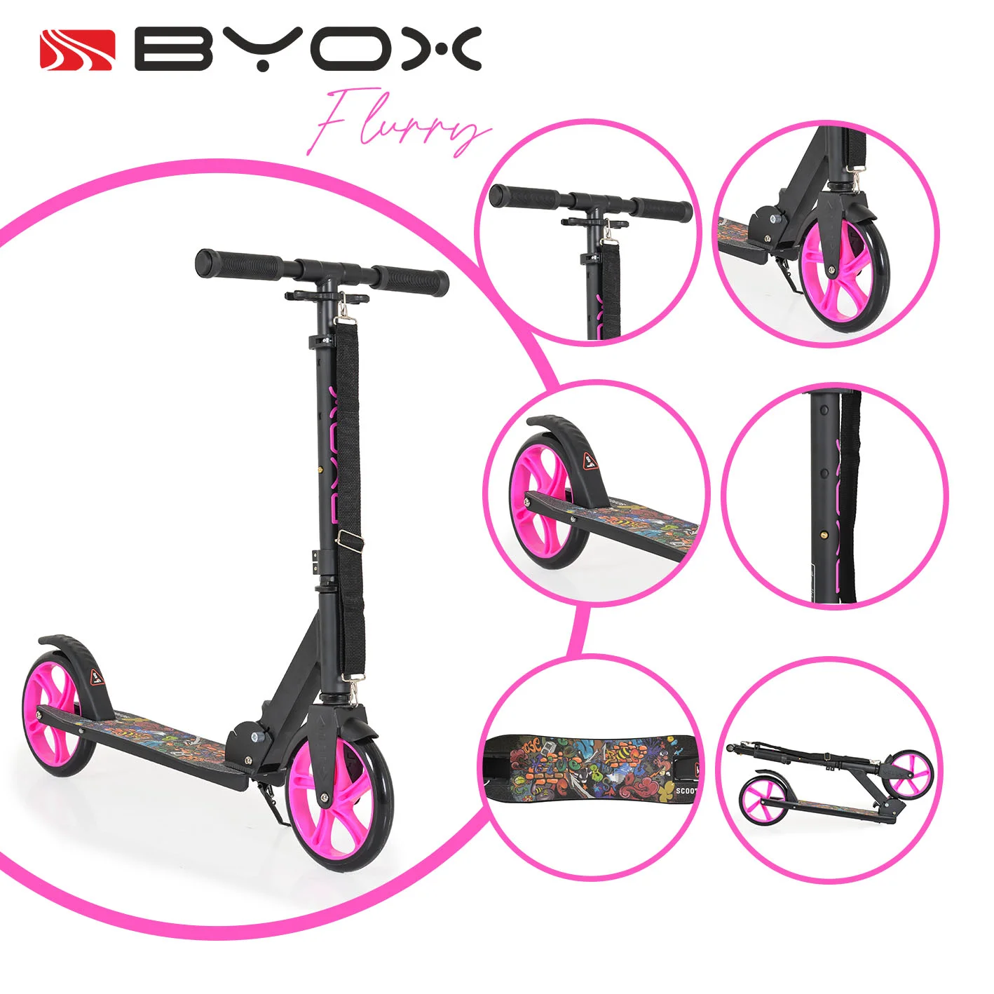 Φωτογραφία προϊόντος: BYOX - Scooter Flurry pink - 3800146228217