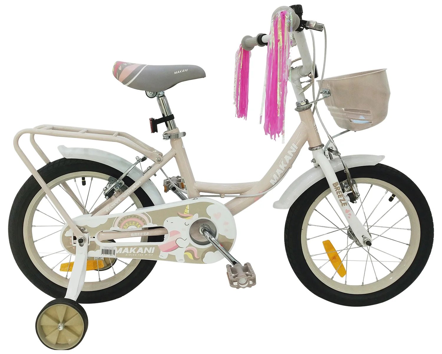 Φωτογραφία προϊόντος: Kikka Boo - Makani Children Bicycle 16`` Breeze Light Pink - 31006040087