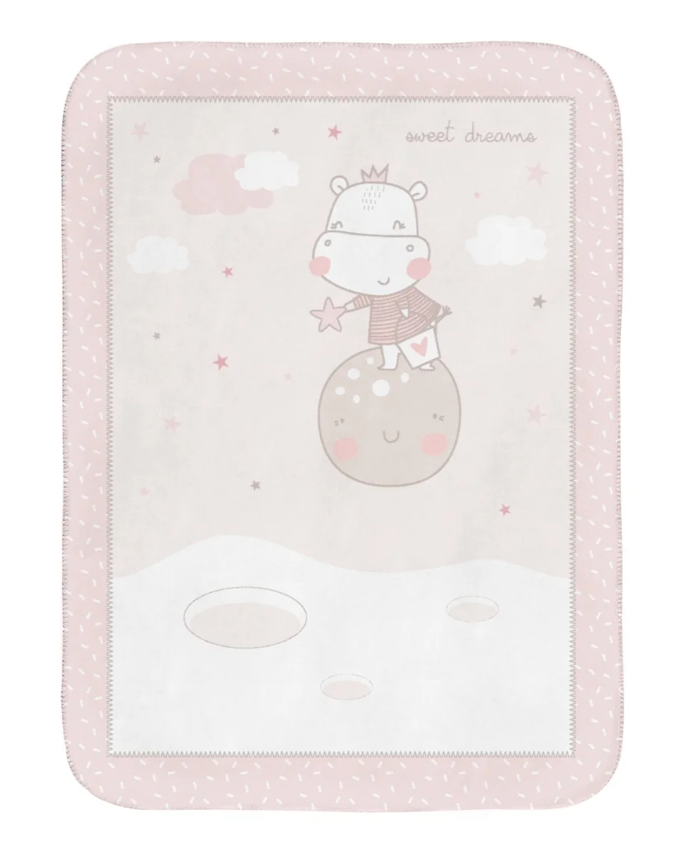 Φωτογραφία προϊόντος: Kikka Boo - Super soft blanket 80/110 cm Hippo Dreams - 31103020123