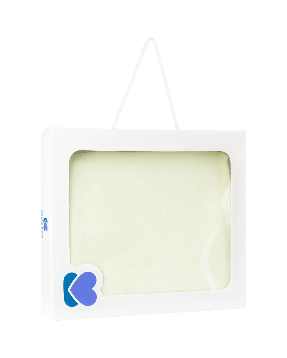 Φωτογραφία προϊόντος: Kikka Boo - Muslin baby blanket 120x120cm Yellow - 41103040041