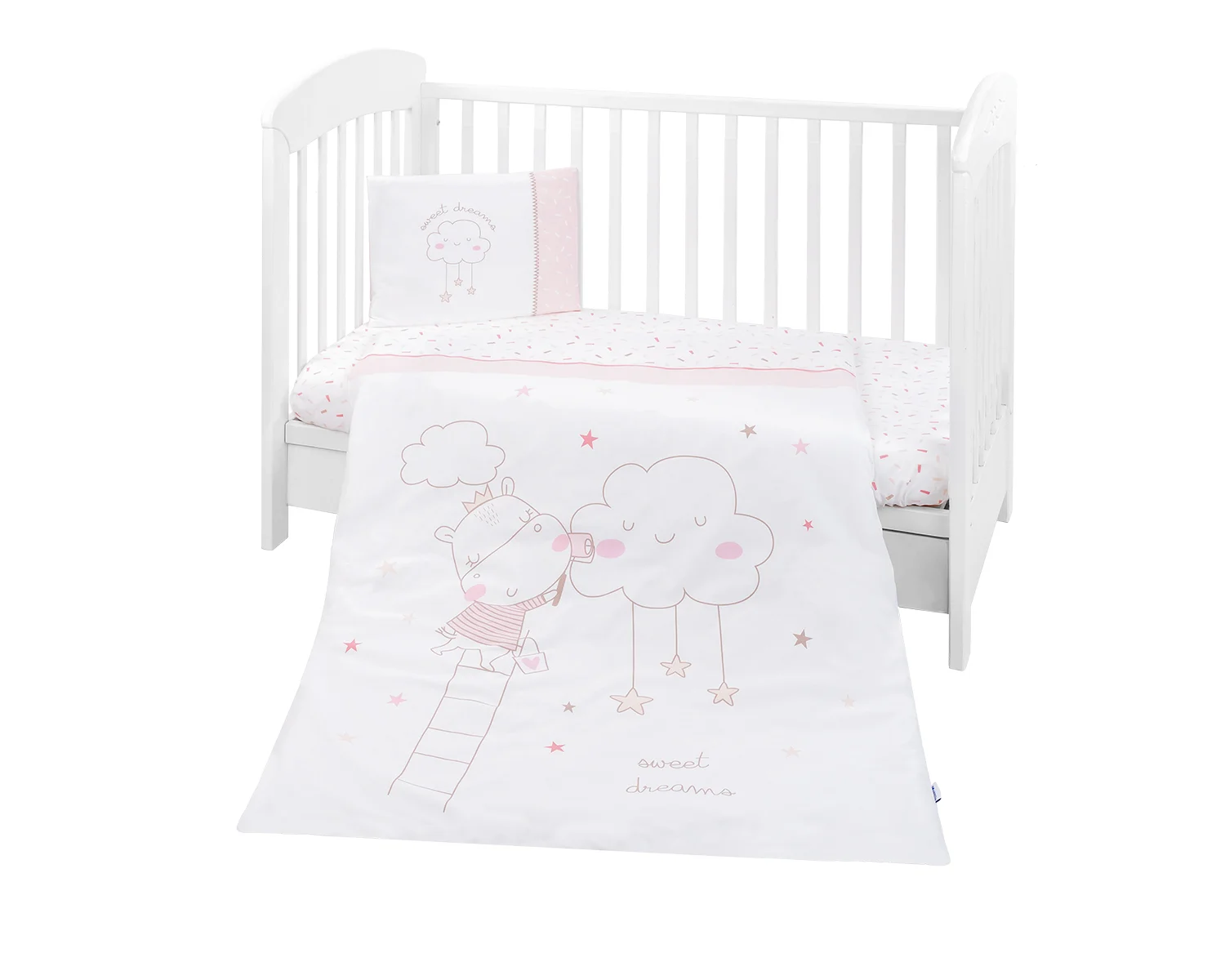 Φωτογραφία προϊόντος: Kikka Boo - Bedding set 3pcs Hippo Dreams - 41101030140