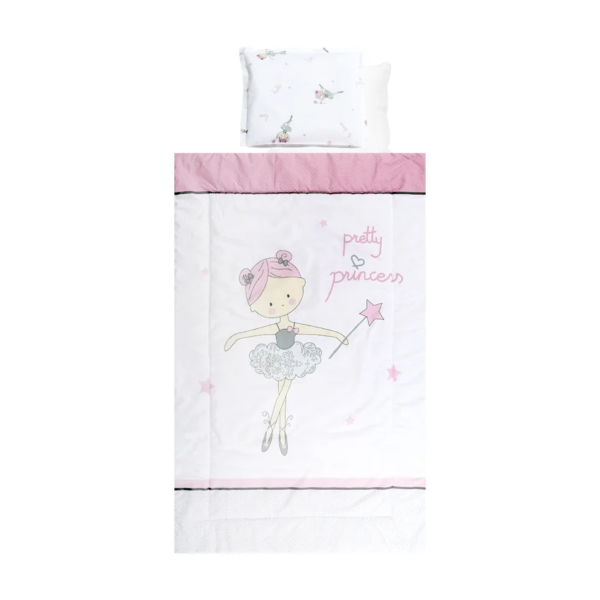 Φωτογραφία προϊόντος: LORELLI - SET LORELLI - 4 PARTS RANFORCE PP BALLETT PINK - 20800023401