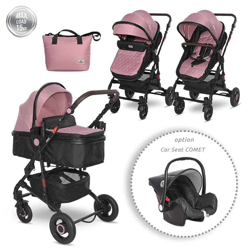 Φωτογραφία προϊόντος: LORELLI - BABY STROLLER ALBA PREMIUM PINK - 10021422301