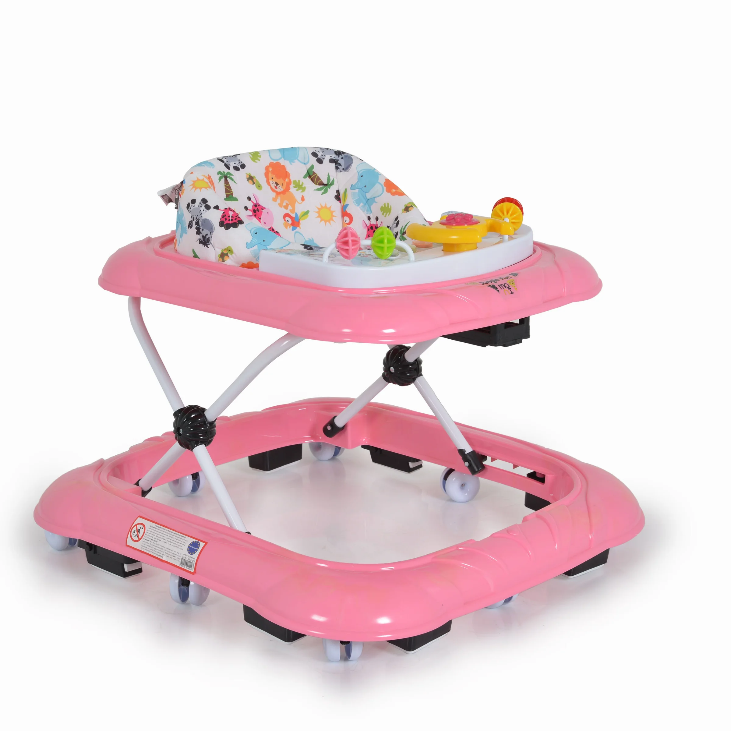 Φωτογραφία προϊόντος: MONI - Baby walker Jungle fun pink - 3800146244293