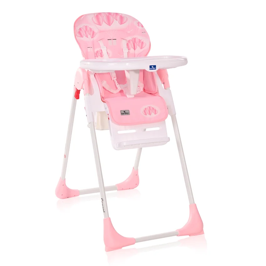Φωτογραφία προϊόντος: LORELLI - HIGH CHAIR CRYSPI PINK HEARTS - 10100442111
