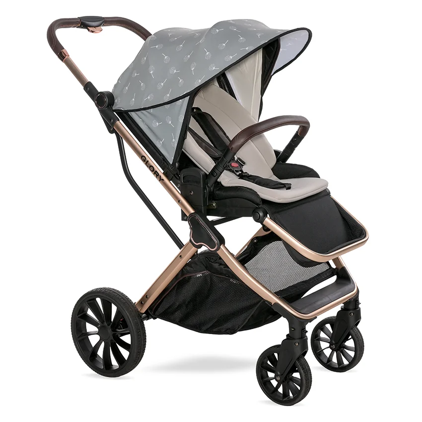 Φωτογραφία προϊόντος: LORELLI - CANOPY FOR BABY STROLLER ICEBERG GREEN FLORAL - 20800932304